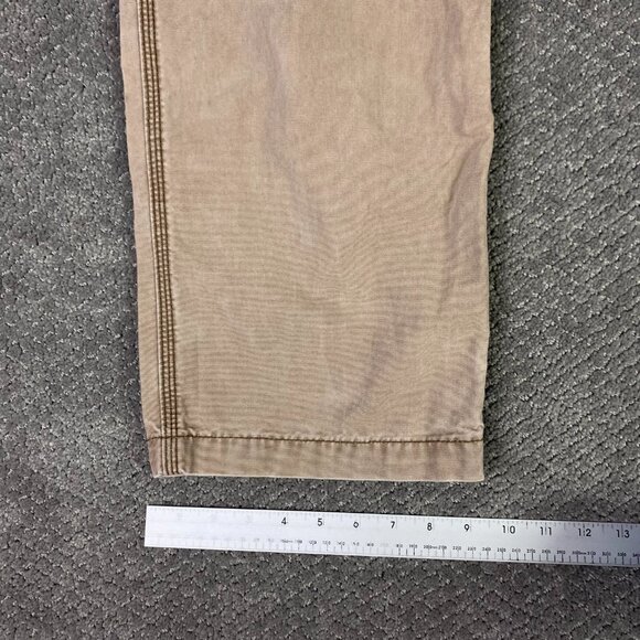 Carhartt Relaxed Fit Cargo Pants Men's 38 x 32 Fits 38 x 30.5 Beige 100272 908 - Picture 12 of 14